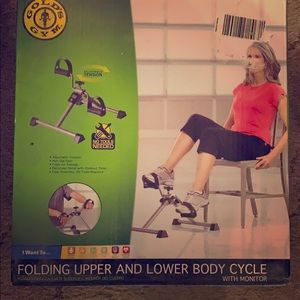 Gold’s Gym folding upper and lower body cycle